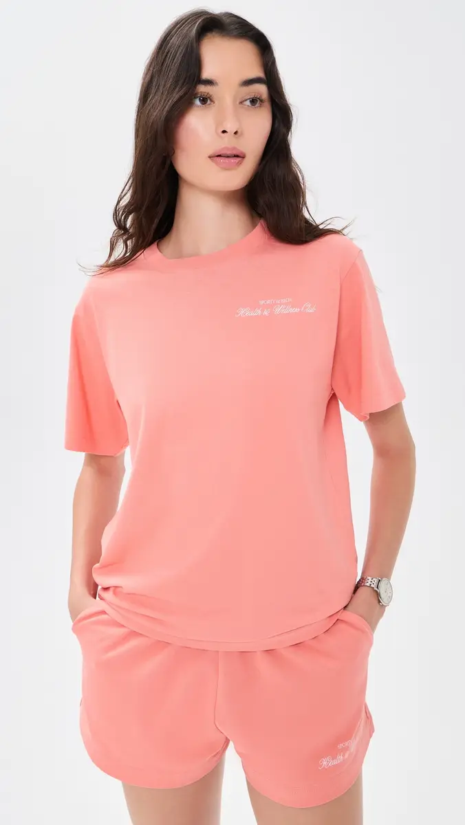 Sporty & Rich Health and Wellness Club T-Shirt | Thumbnail 3