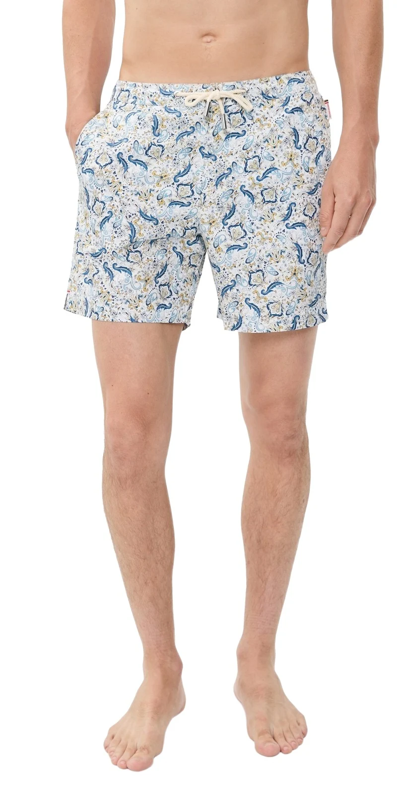Bulldog Drawcord Fairground Paisley Swim Shorts 6.5 Bulldog Drawcord Fairground Paisley Swim Shorts 6.5