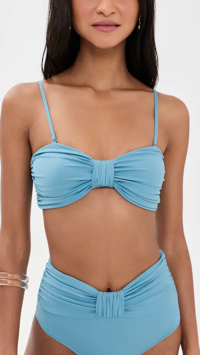 Sea Carmella Draped Bikini Top | Thumbnail 2 Sea Carmella Draped Bikini Top | Thumbnail 2