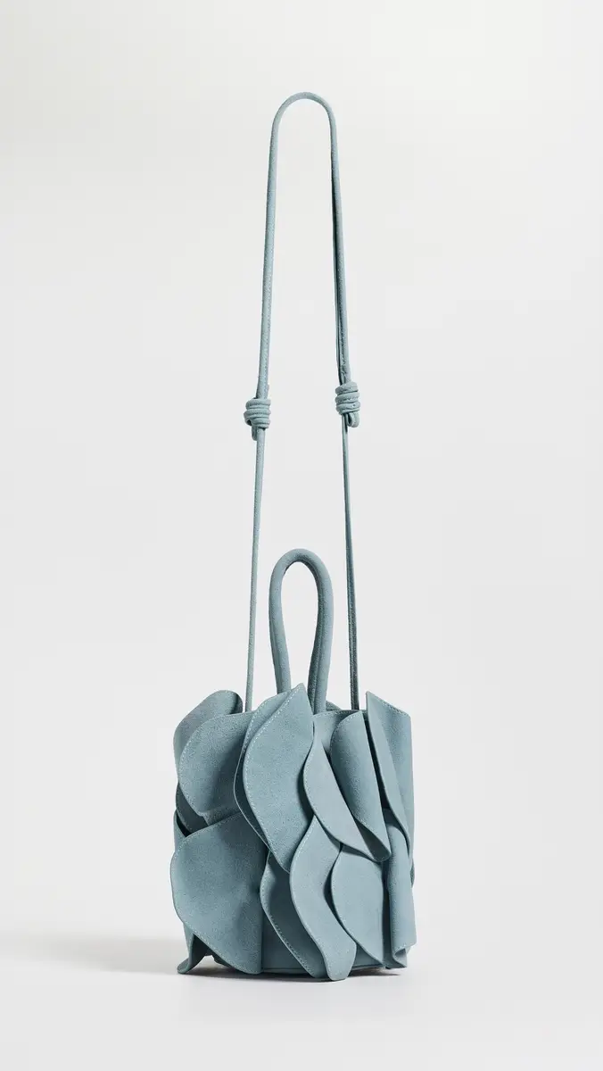 Farm Rio Suede Flower Handbag | Thumbnail 2 Farm Rio Suede Flower Handbag | Thumbnail 2