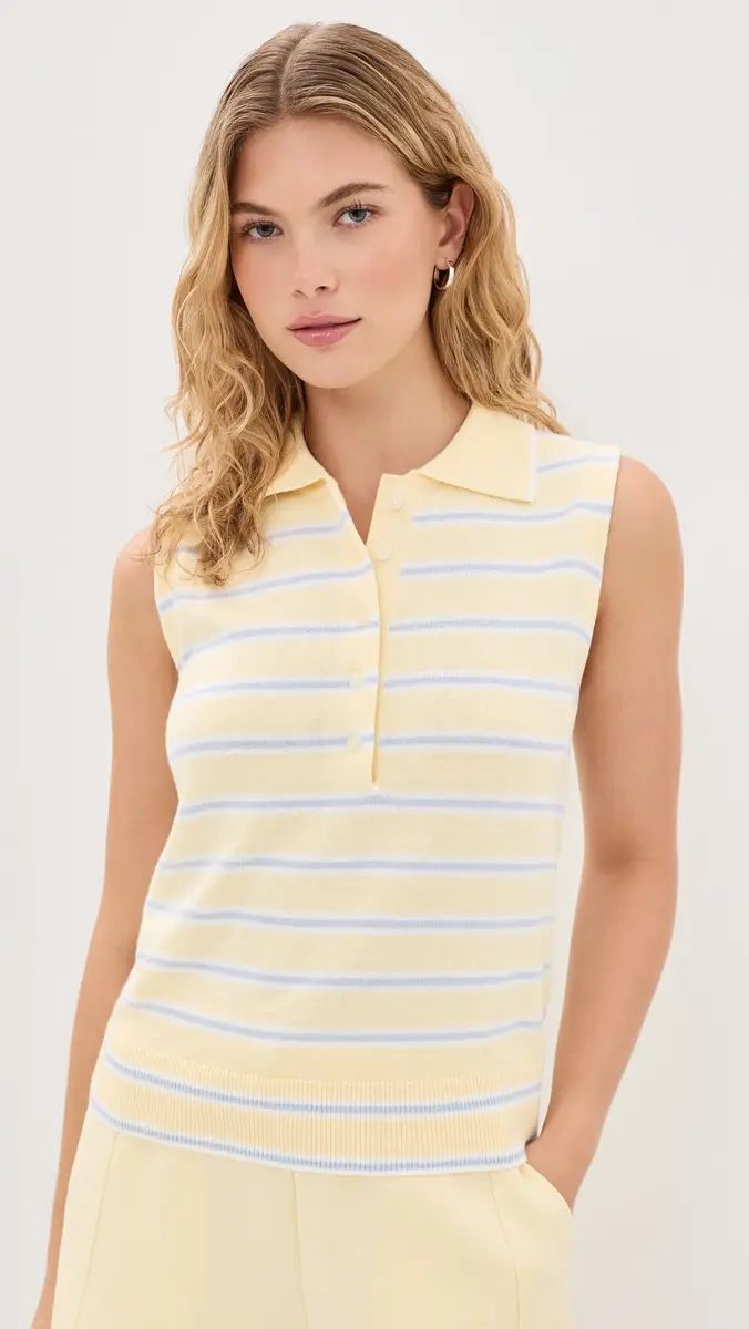 Varley Rue Polo Tank | Thumbnail 2 Varley Rue Polo Tank | Thumbnail 2