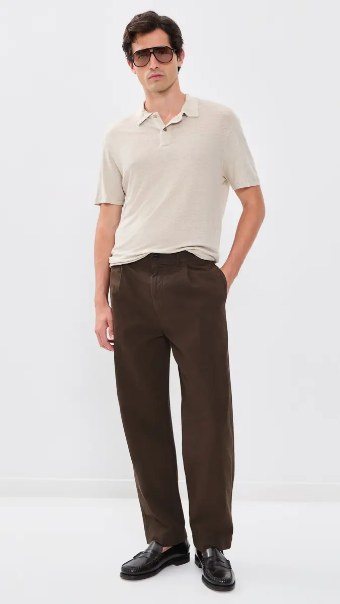 Madewell Cotton Twill Single Pleat Pants | Thumbnail 5 Madewell Cotton Twill Single Pleat Pants | Thumbnail 5