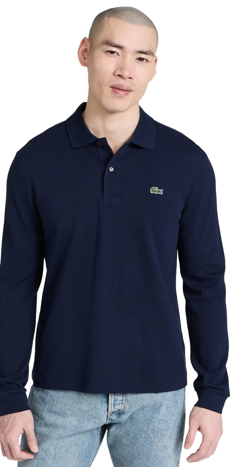 Original Long Sleeve Cotton Pique Polo