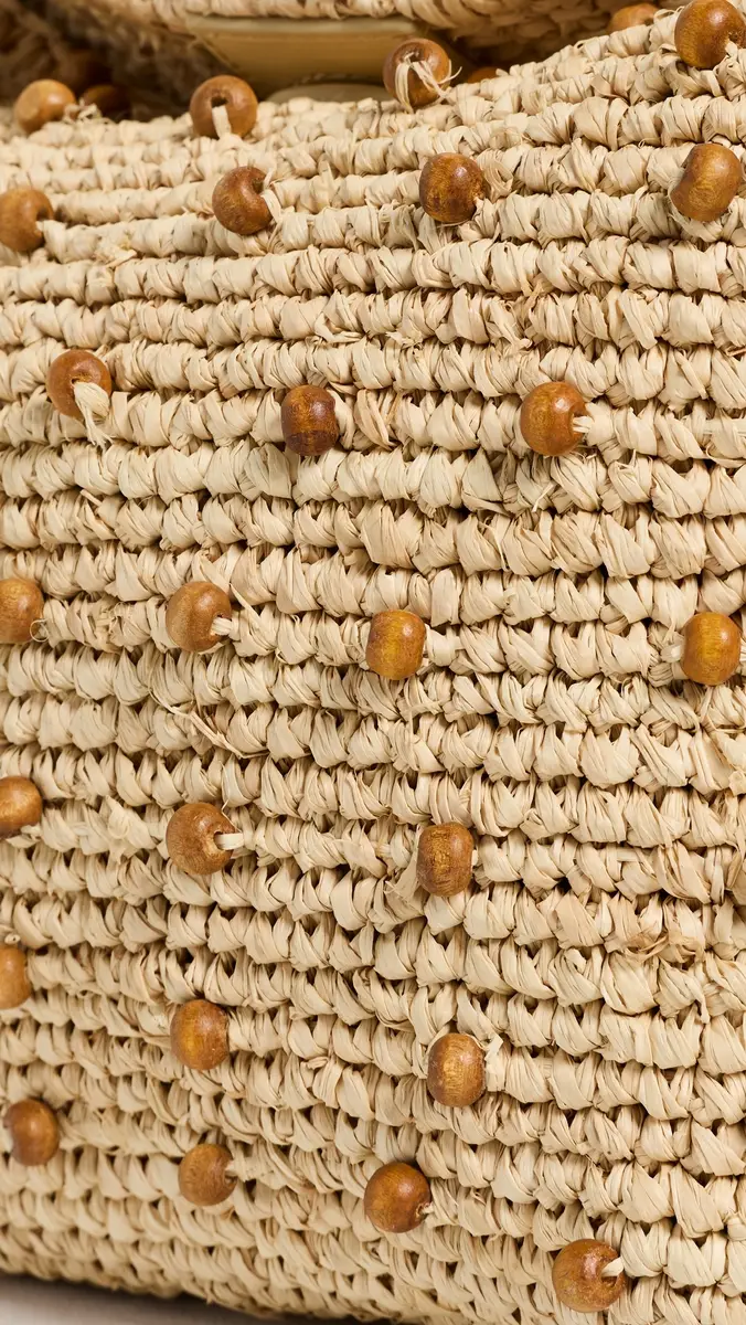 Madewell Raffia Handwoven Beaded Shoulder Bag | Thumbnail 5