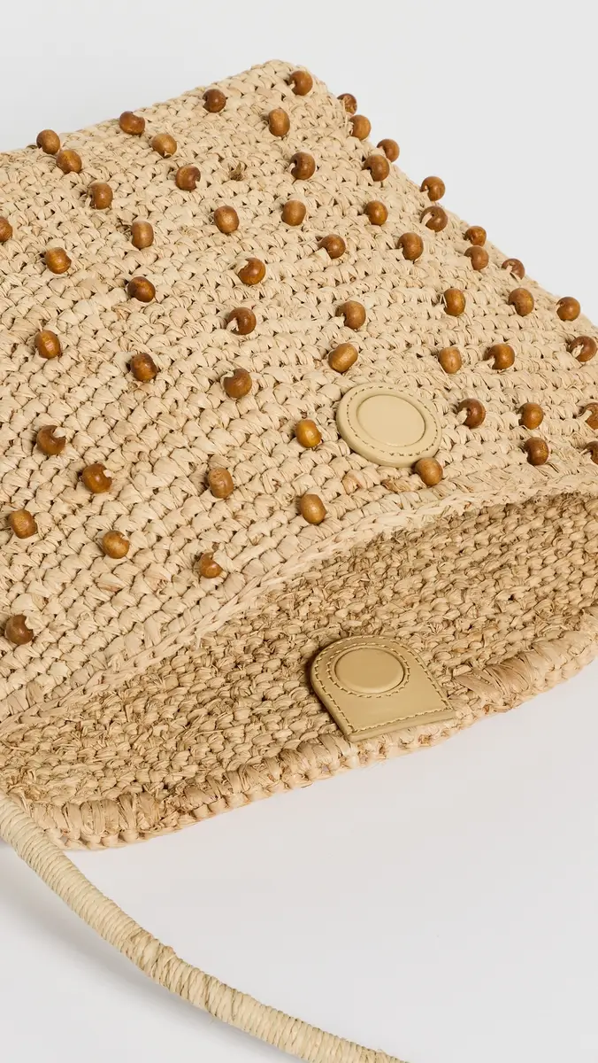 Madewell Raffia Handwoven Beaded Shoulder Bag | Thumbnail 6