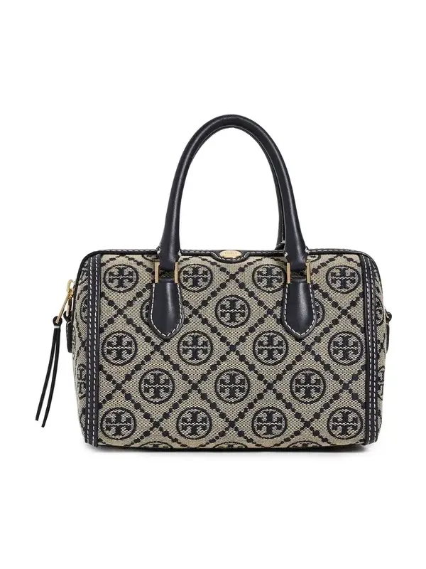 Tory Burch T Monogram Petite Barrel Bag
