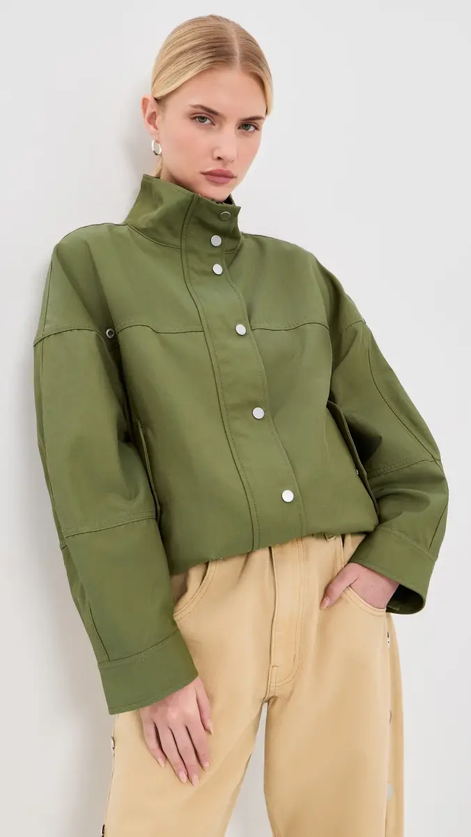 3.1 Phillip Lim Cropped Utility Balloon Jacket | Thumbnail 2