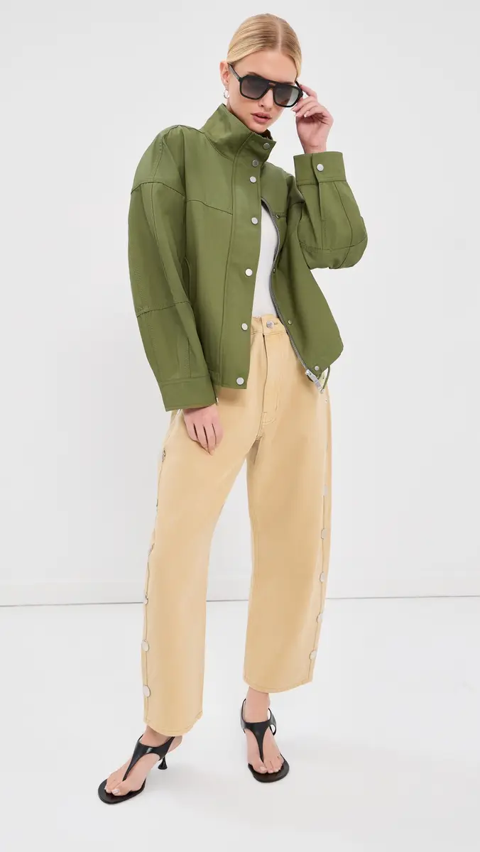 3.1 Phillip Lim Cropped Utility Balloon Jacket | Thumbnail 5