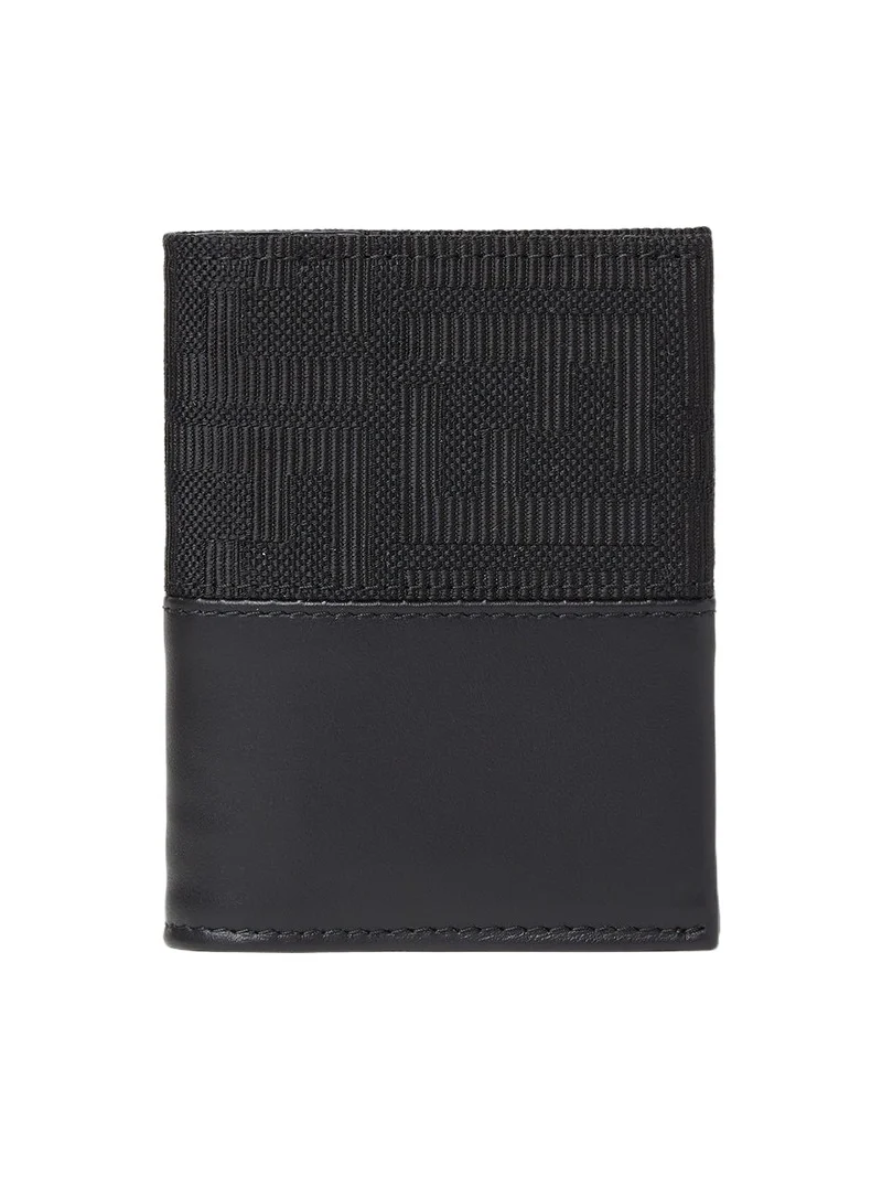 Fendi FF Zucca Jacquard and Leather Card Holder
