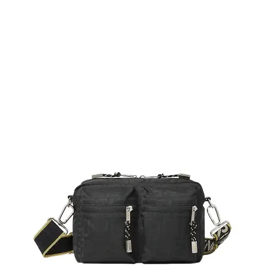Fendi Camera case made of black Superlight FF Zucca technical