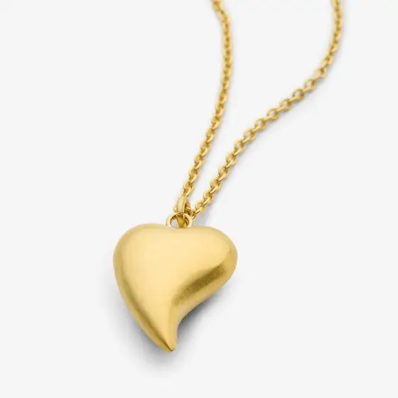 Fendi Necklace with a thin chain and heart-shaped pendant | Thumbnail 2 Fendi Necklace with a thin chain and heart-shaped pendant | Thumbnail 2