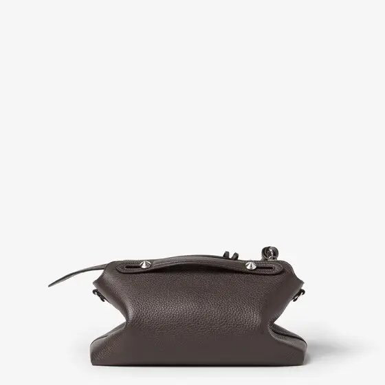 Fendi By the Way Soft Medium Ebony Cuoio Romano Leather Bag | Thumbnail 4 Fendi By the Way Soft Medium Ebony Cuoio Romano Leather Bag | Thumbnail 4