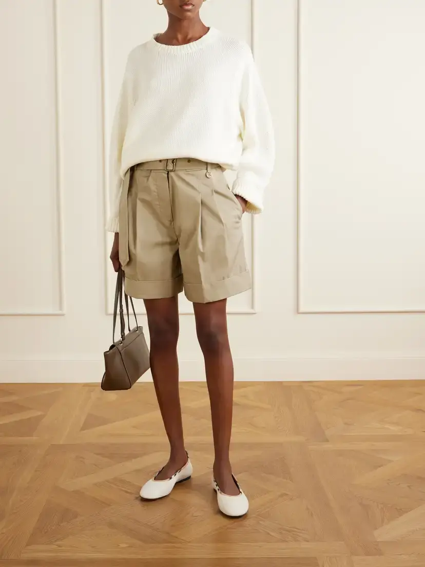 Burberry Robin Check Trim Leather Ballet Flats | Thumbnail 2 Burberry Robin Check Trim Leather Ballet Flats | Thumbnail 2