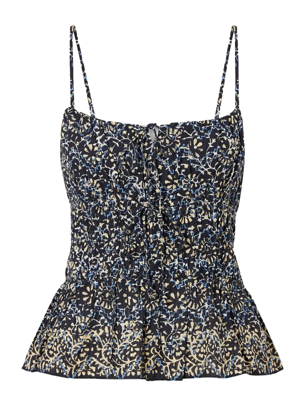 Anya Printed-cotton Tank Anya Printed-cotton Tank
