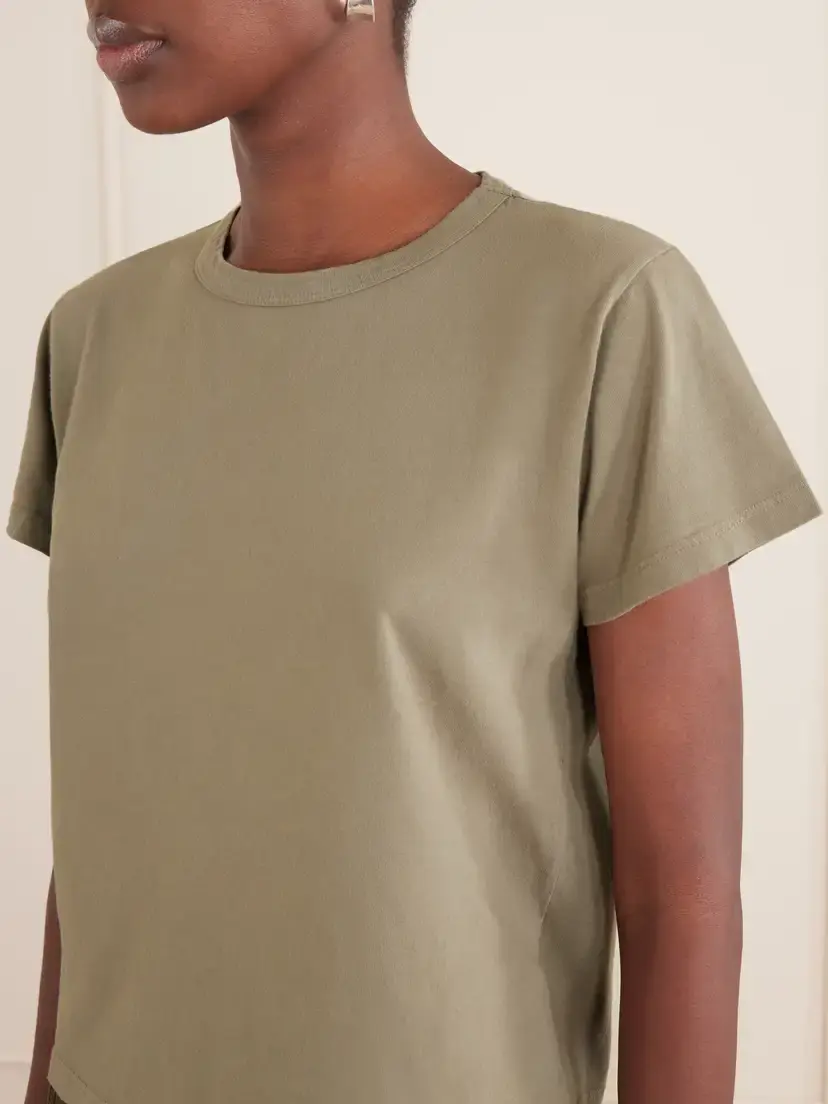 LESET The Margo Cotton-jersey T-shirt | Thumbnail 5 LESET The Margo Cotton-jersey T-shirt | Thumbnail 5