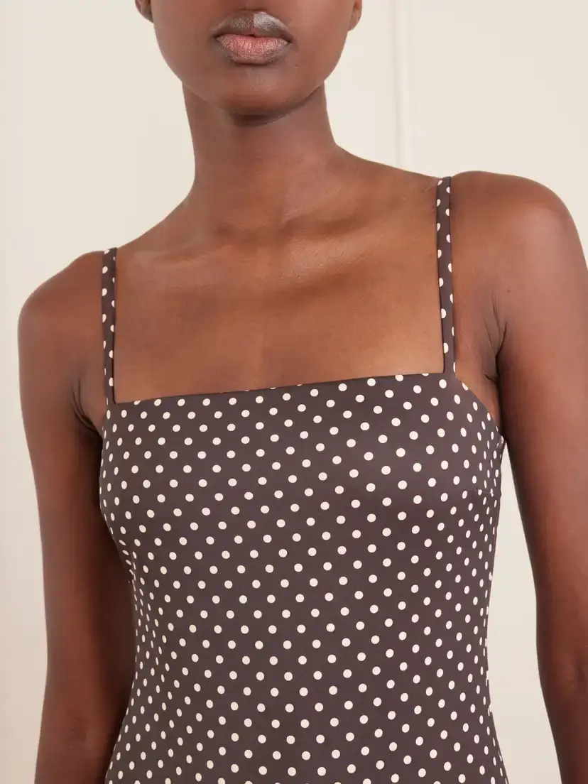 Matteau Petite Square Polka-dot Recycled Swimsuit | Thumbnail 4