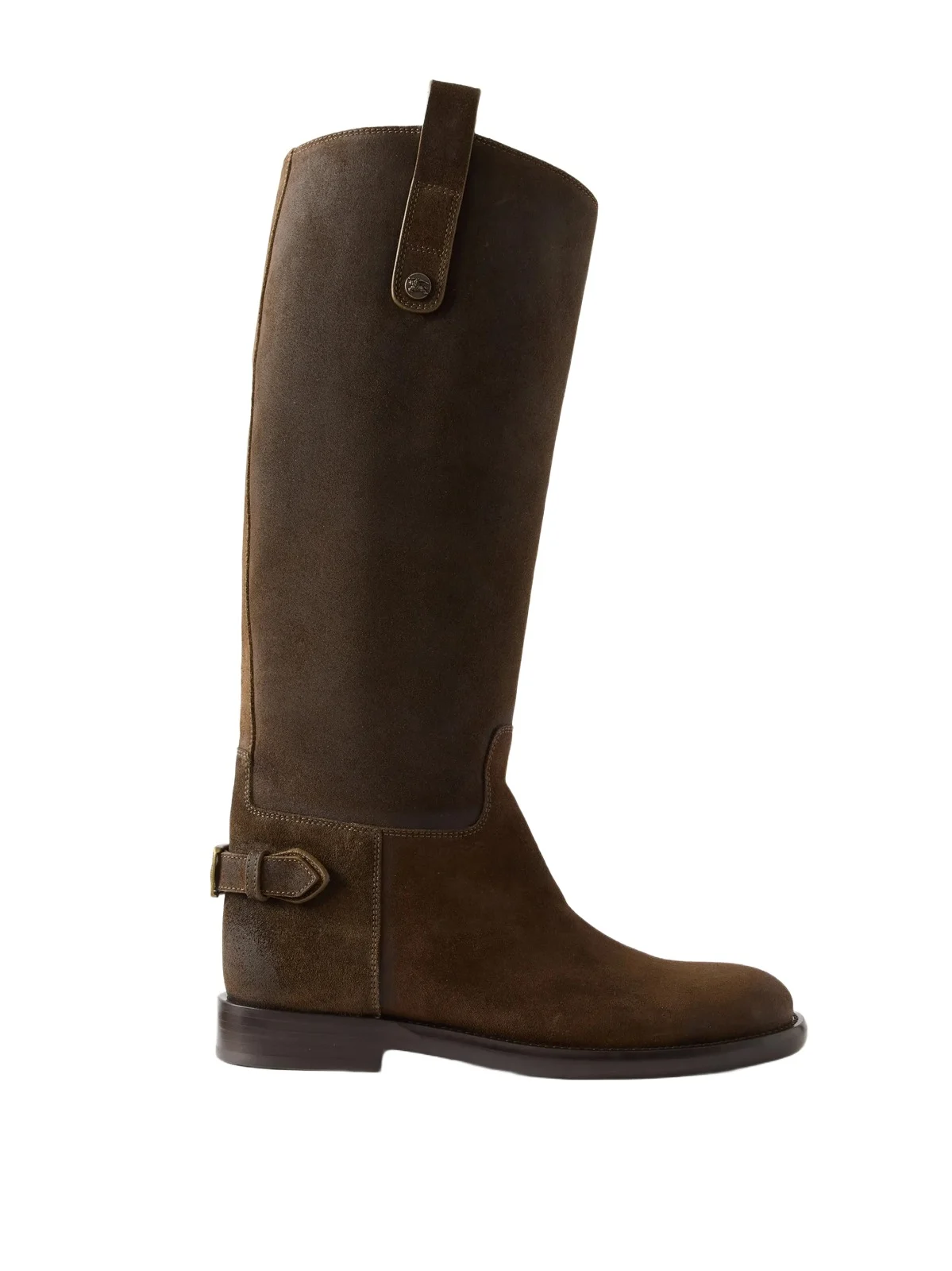 Buckled Suede Knee Boots Buckled Suede Knee Boots