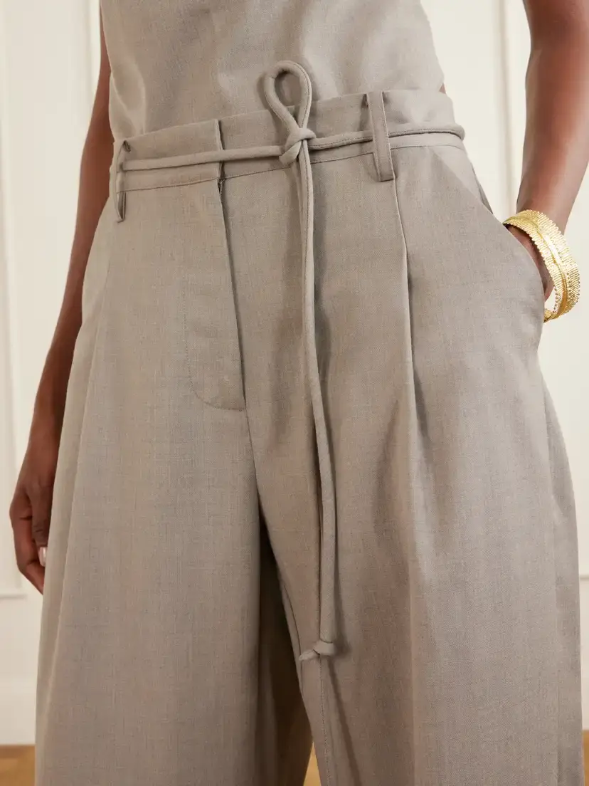 St. Agni Pleated Wool-blend Barrel-leg Pants | Thumbnail 5 St. Agni Pleated Wool-blend Barrel-leg Pants | Thumbnail 5