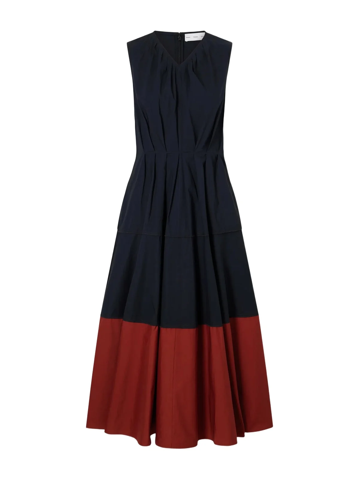 Kailey Cotton-blend Poplin Midi Dress