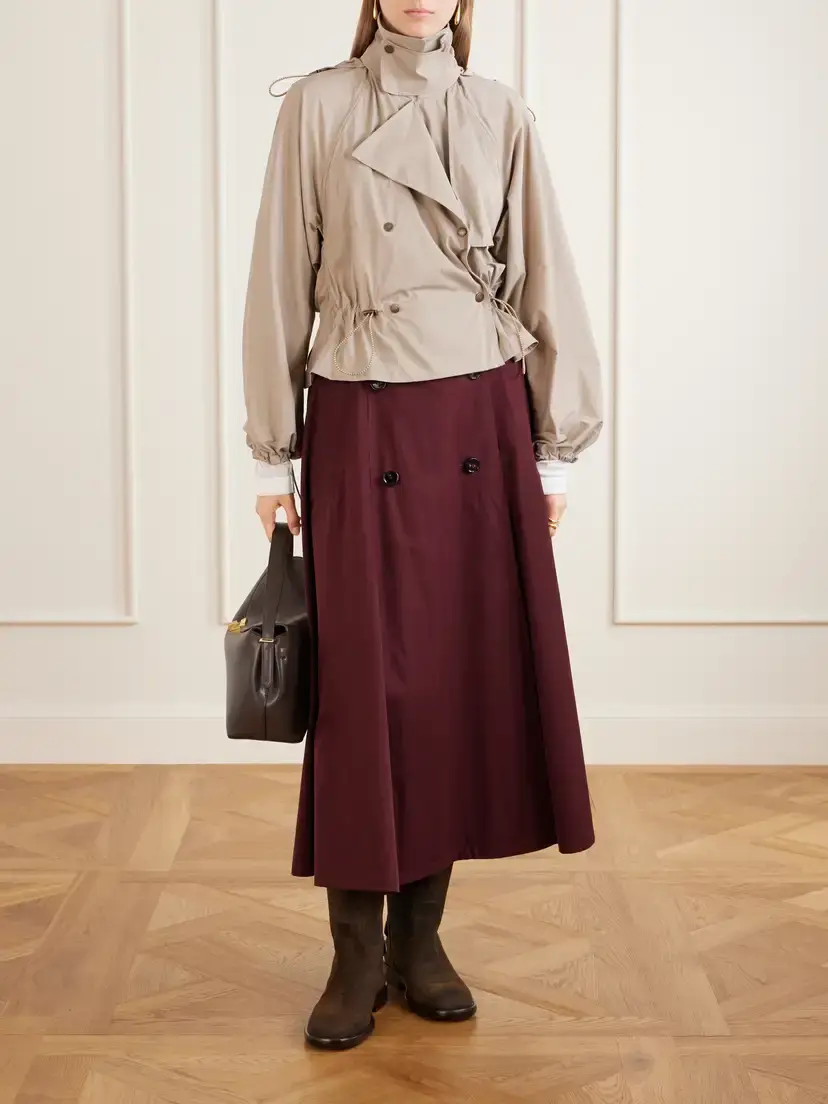 Burberry Cropped Shell Jacket | Thumbnail 2 Burberry Cropped Shell Jacket | Thumbnail 2