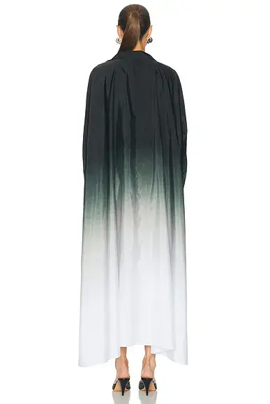 Norma Kamali Super Oversized Midcalf Shirt Dress | Thumbnail 4
