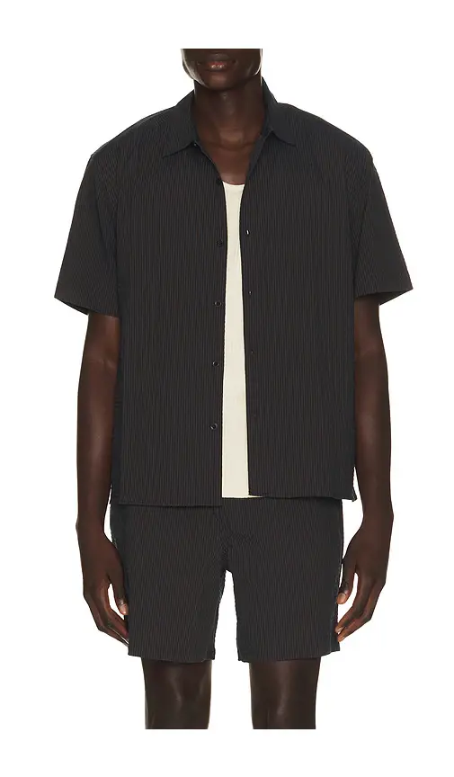 Percival Rowan Seersucker Boxy Shirt | Thumbnail 12 Percival Rowan Seersucker Boxy Shirt | Thumbnail 12