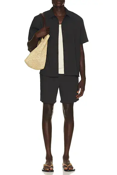 Percival Rowan Seersucker Boxy Shirt | Thumbnail 4 Percival Rowan Seersucker Boxy Shirt | Thumbnail 4