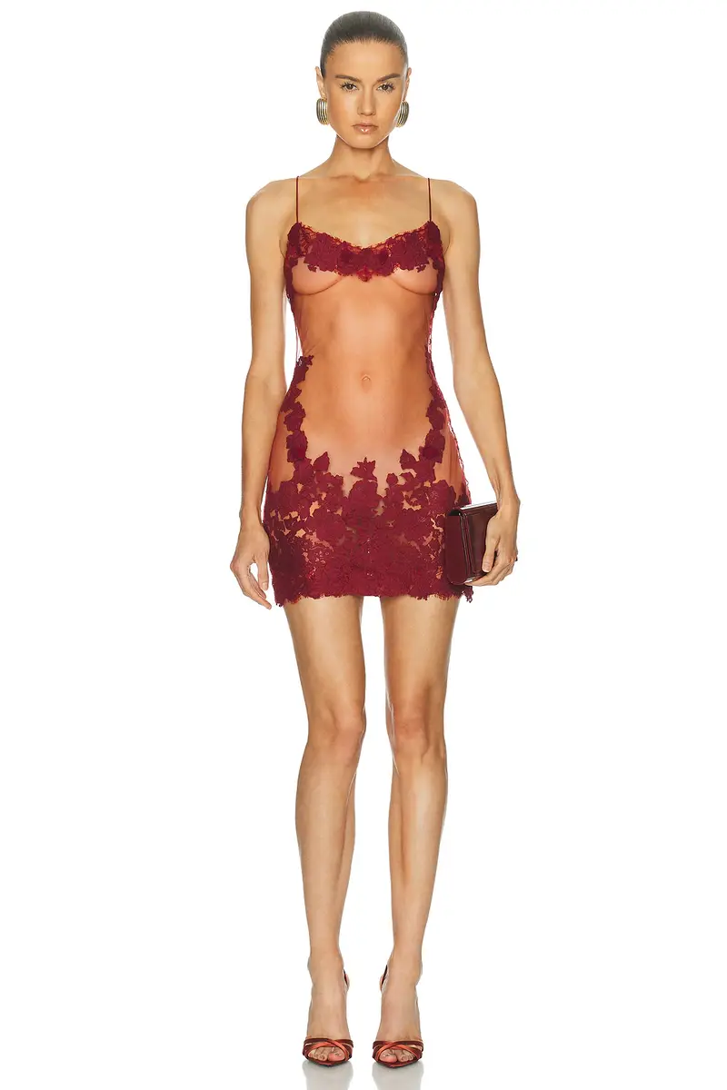 Mirror Palais Anemone Mini Dress | Thumbnail 6 Mirror Palais Anemone Mini Dress | Thumbnail 6