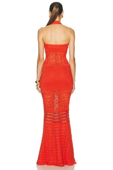 Retrofête Peggie Crochet Dress | Thumbnail 3