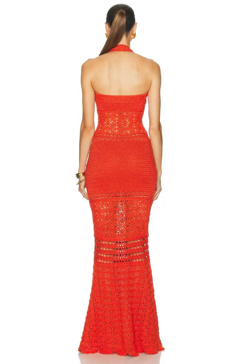 Retrofête Peggie Crochet Dress | Thumbnail 7