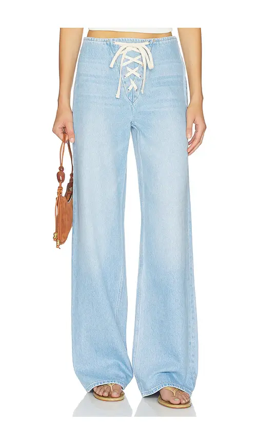 Mother The Laced Up Smoothie Sneak Jeans | Thumbnail 13 Mother The Laced Up Smoothie Sneak Jeans | Thumbnail 13