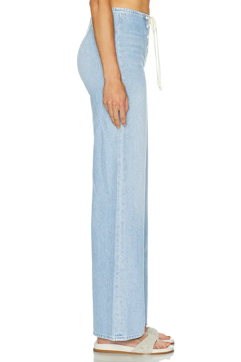 Mother The Laced Up Smoothie Sneak Jeans | Thumbnail 9 Mother The Laced Up Smoothie Sneak Jeans | Thumbnail 9