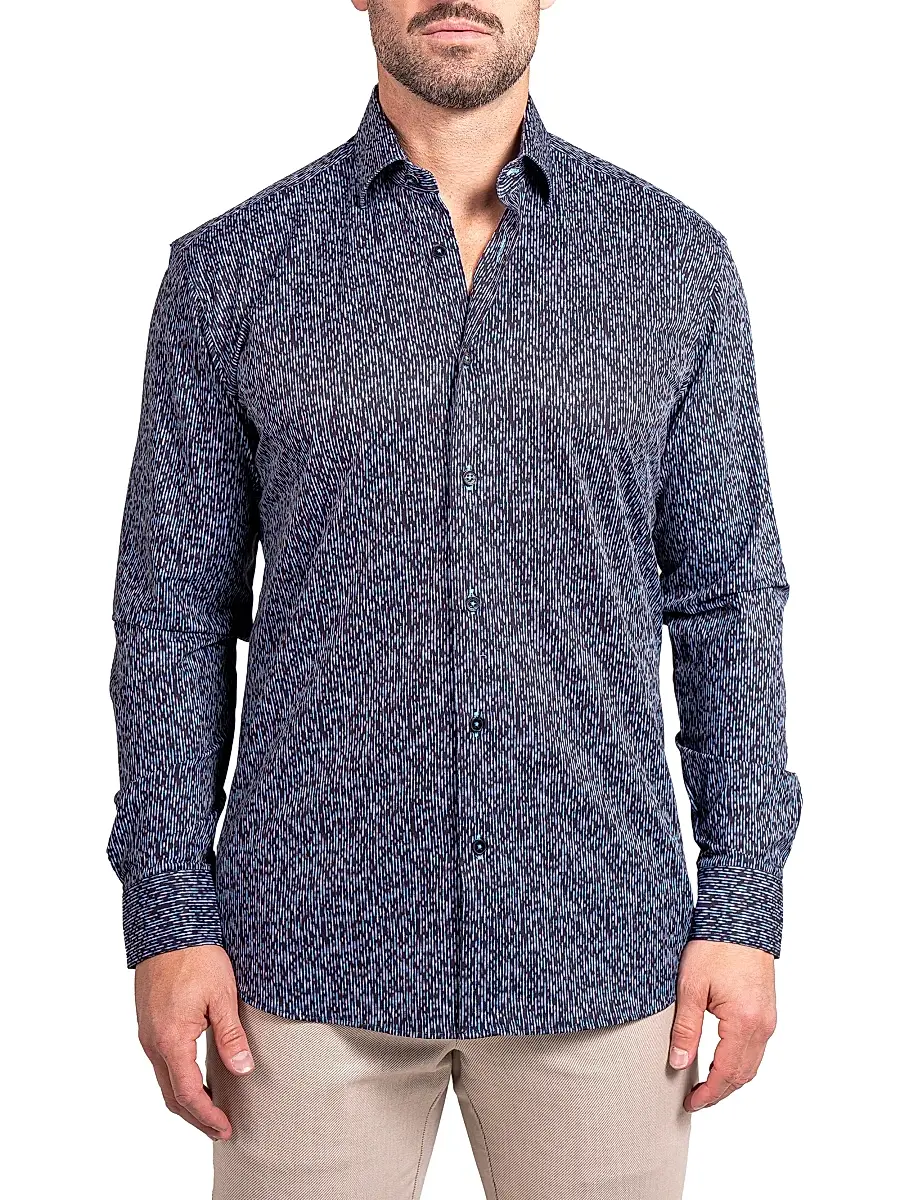 Maceoo Men's Fibonacci Stretch Ascension Shirt | Thumbnail 2 Maceoo Men's Fibonacci Stretch Ascension Shirt | Thumbnail 2
