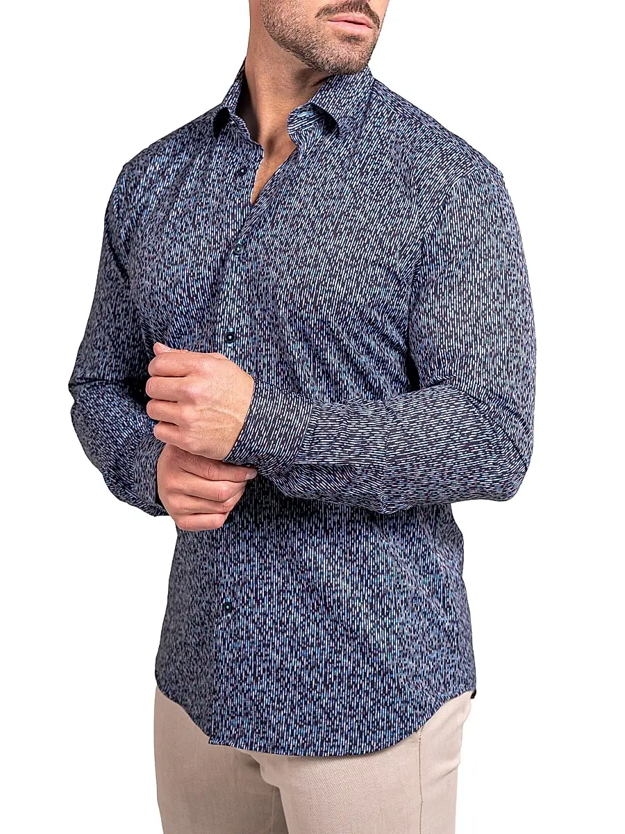 Maceoo Men's Fibonacci Stretch Ascension Shirt | Thumbnail 3 Maceoo Men's Fibonacci Stretch Ascension Shirt | Thumbnail 3