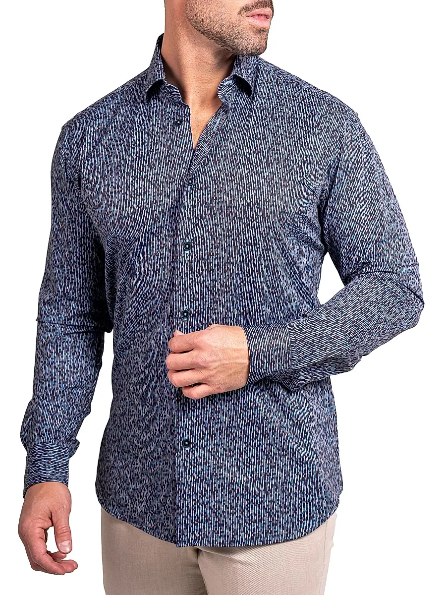 Maceoo Men's Fibonacci Stretch Ascension Shirt | Thumbnail 5 Maceoo Men's Fibonacci Stretch Ascension Shirt | Thumbnail 5