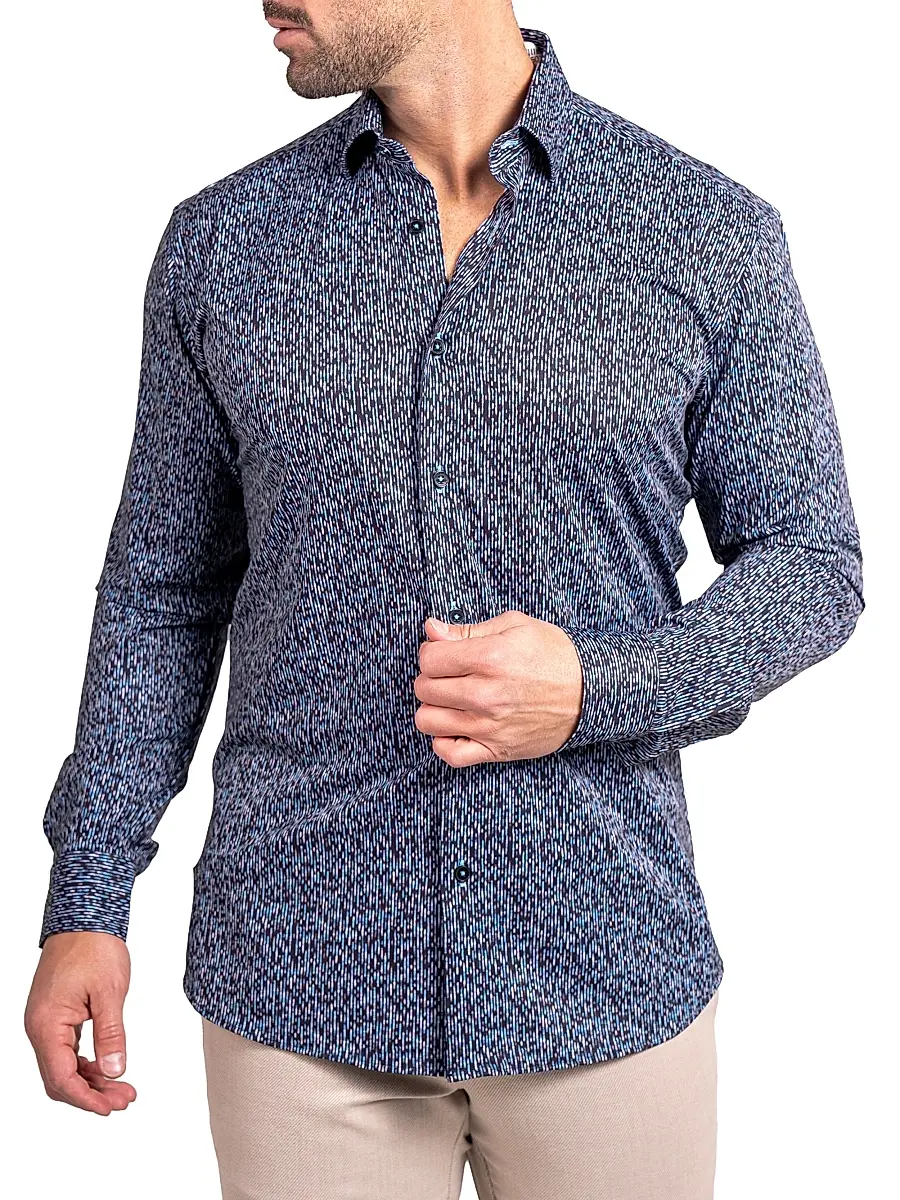 Maceoo Men's Fibonacci Stretch Ascension Shirt | Thumbnail 7 Maceoo Men's Fibonacci Stretch Ascension Shirt | Thumbnail 7
