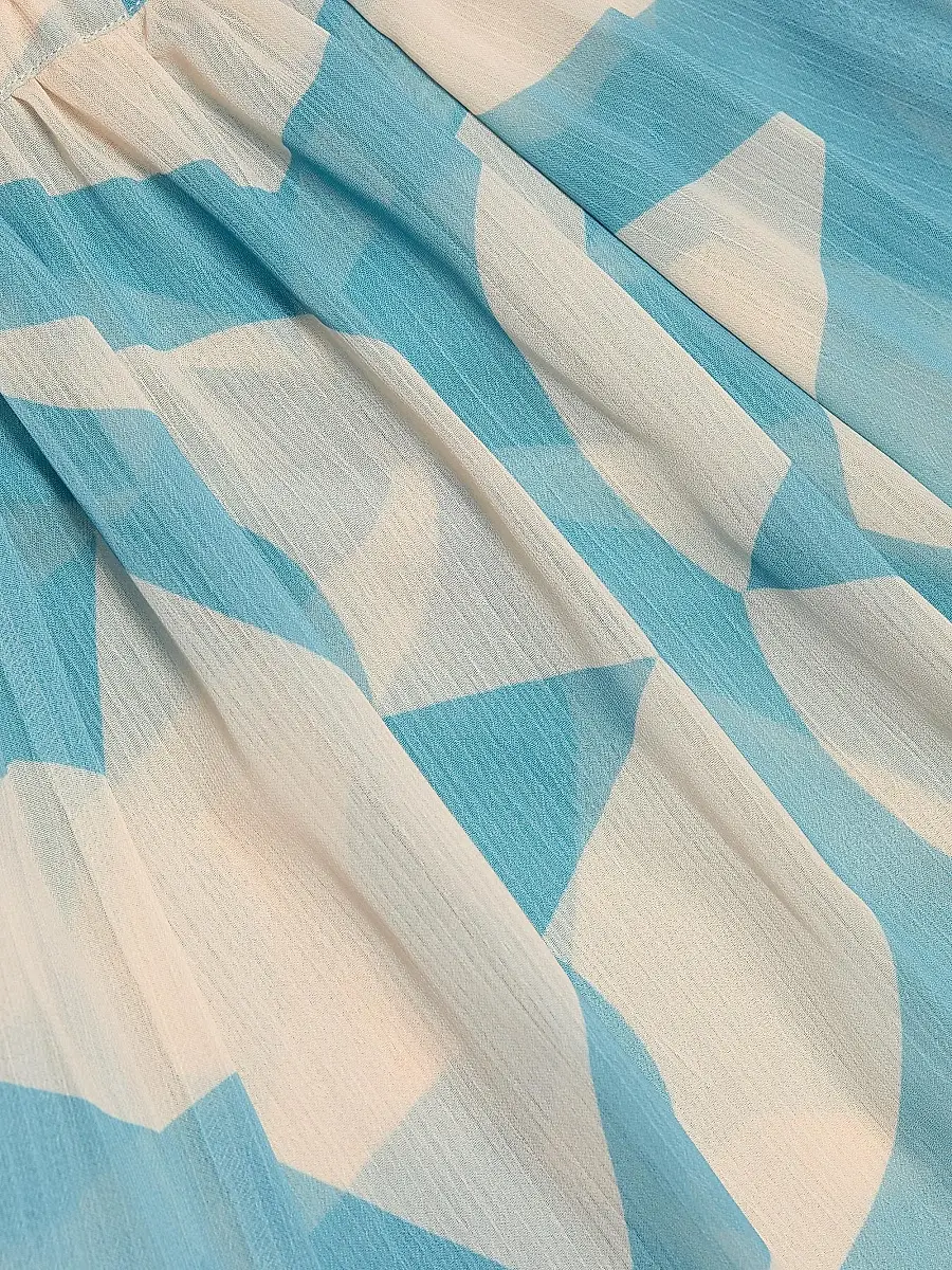 Misa Los Angeles Women's Nila Printed A-Line Maxi Skirt | Thumbnail 7
