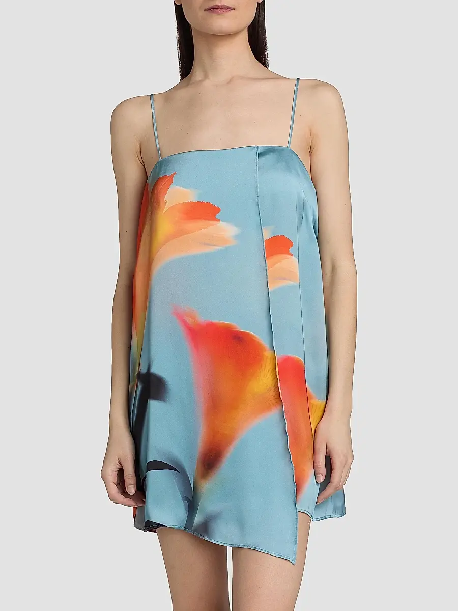 Misa Los Angeles Women's Inez Printed Shift Minidress | Thumbnail 3 Misa Los Angeles Women's Inez Printed Shift Minidress | Thumbnail 3