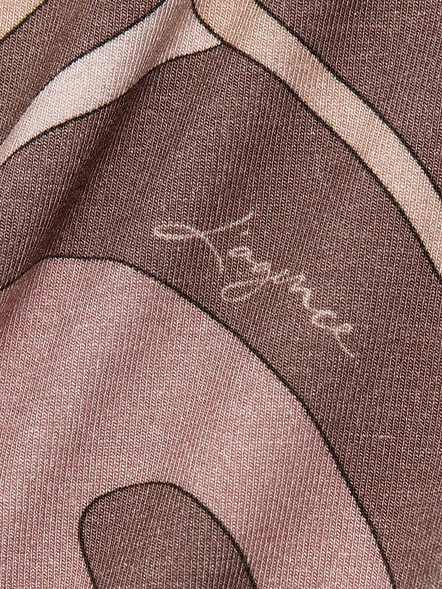 L'Agence Women's Ressi Sepia Swirl T-Shirt | Thumbnail 7 L'Agence Women's Ressi Sepia Swirl T-Shirt | Thumbnail 7