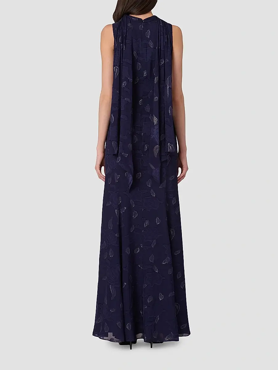 Shoshanna Women's Quinn Metallic Lurex Dress | Thumbnail 3