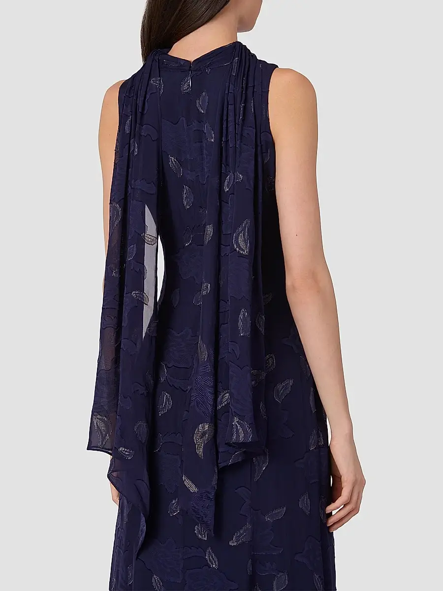 Shoshanna Women's Quinn Metallic Lurex Dress | Thumbnail 4