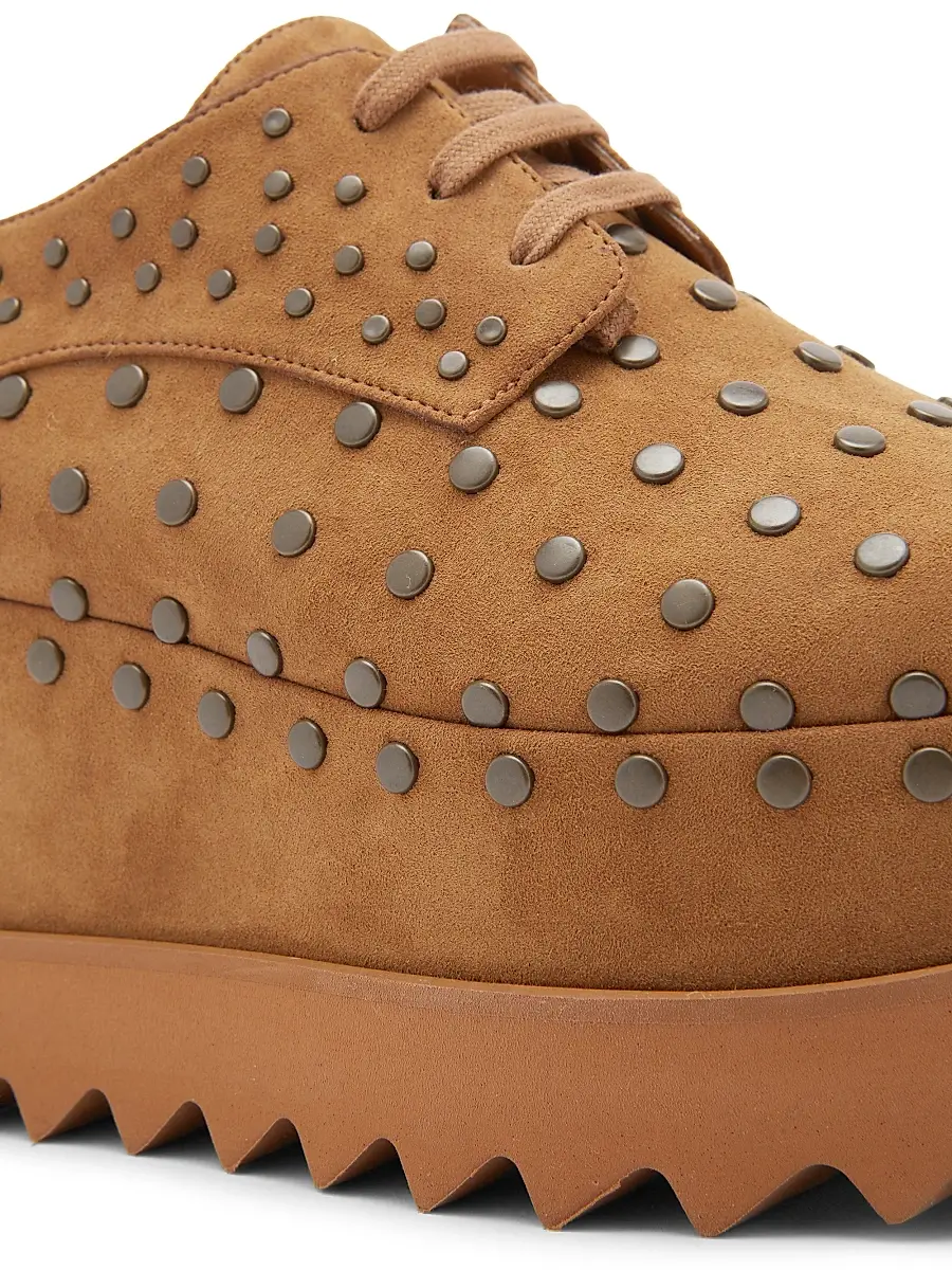 Stella McCartney Women's Elyse 75MM Studded Platform Derbys | Thumbnail 5 Stella McCartney Women's Elyse 75MM Studded Platform Derbys | Thumbnail 5