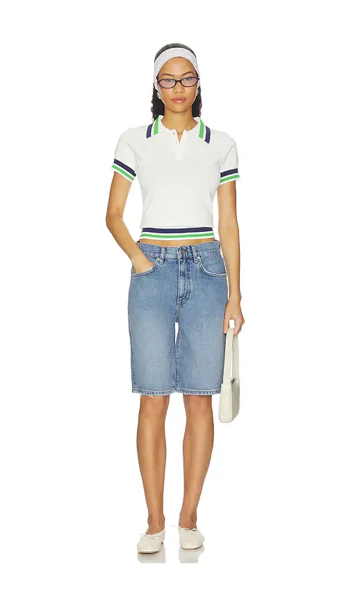 ALL THE WAYS Hazel Knit Polo Top | Thumbnail 4 ALL THE WAYS Hazel Knit Polo Top | Thumbnail 4