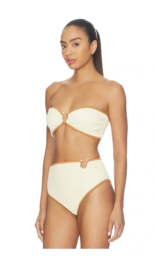Johanna Ortiz Crinkle Seawaters Bikini Top | Thumbnail 2