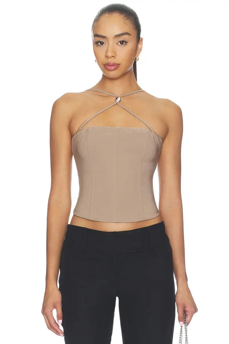 Tiger Mist Tamora Corset Top