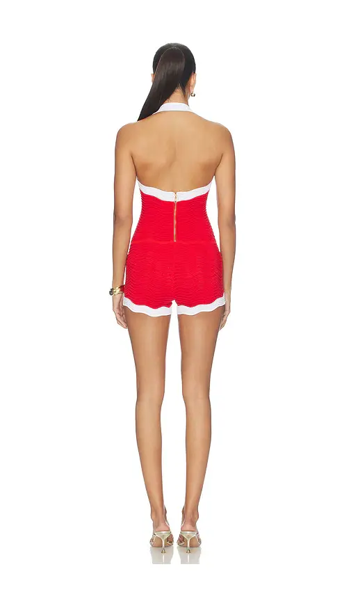 Retrofête Jayde Knit Romper | Thumbnail 3