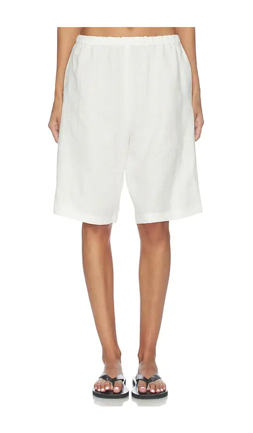 ENZA COSTA Linen Bermuda Short | Image 1 ENZA COSTA Linen Bermuda Short | Image 1