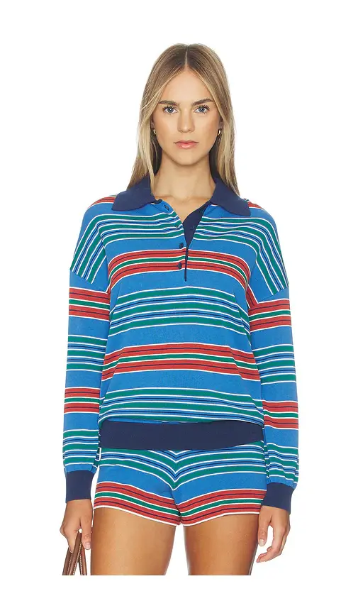 Faithfull Harlow Oversized Polo | Image 1 Faithfull Harlow Oversized Polo | Image 1