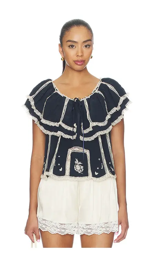 Rixo Mirabella Top | Image 1 Rixo Mirabella Top | Image 1