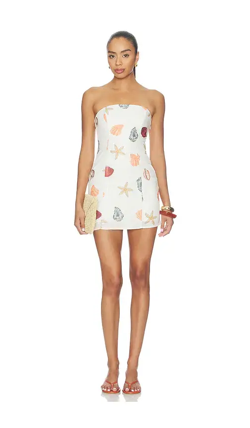 MORE TO COME Allegra Strapless Mini Dress | Image 1 MORE TO COME Allegra Strapless Mini Dress | Image 1